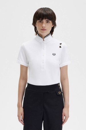 Fred Perry Amy Fred Perry Shirt White | FP70521