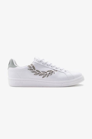Fred Perry B721 White/Limestone | FP70318
