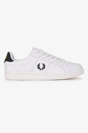 Fred Perry B721 White/Navy | FP70371