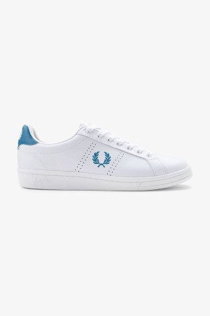 Fred Perry B721 White/Runaway Bay Ocean | FP70319