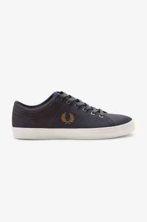 Fred Perry Baseline Anchor Grey/Dark Caramel | FP70312