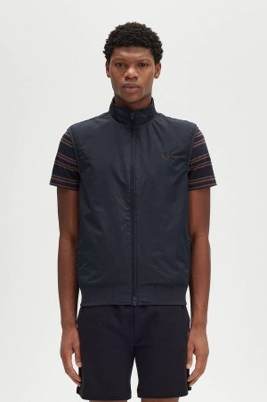 Fred Perry Brentham Gilet Navy | FP69837