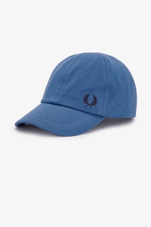 Fred Perry Classic Piqué Cap Midnight Blue/Navy | FP70448