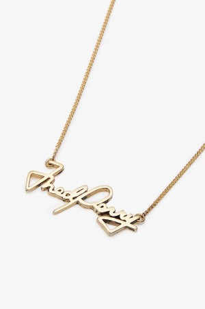 Fred Perry Fred Perry Necklace Gold | FP70476