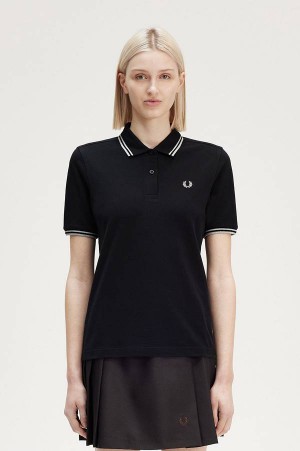 Fred Perry G3600 Black/Metallic Silver/Metallic Silver | FP70536