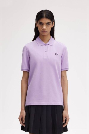Fred Perry G6000 Ultra Violet/Navy | FP70522