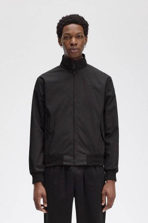 Fred Perry Harrington Jacket Black | FP69856