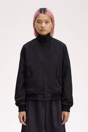 Fred Perry Harrington Jacket Black | FP70487
