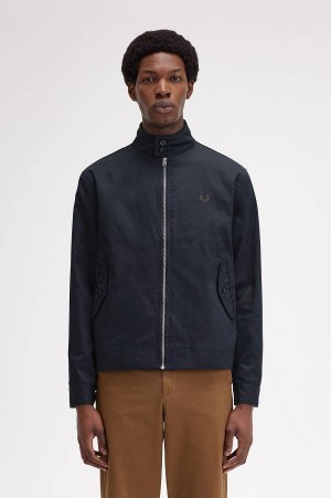 Fred Perry Harrington Jacket Navy | FP69855