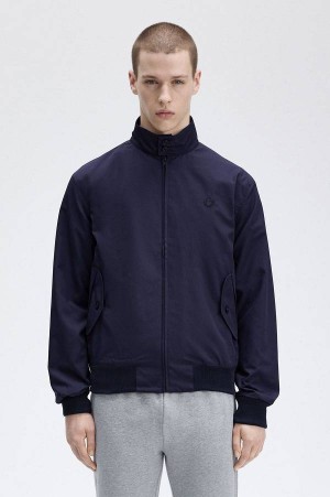 Fred Perry Harrington Jacket Navy | FP69858