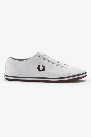 Fred Perry Kingston White/Oxblood | FP70325