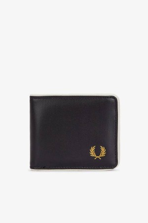 Fred Perry Laurel Wreath Billfold Wallet Black | FP70410