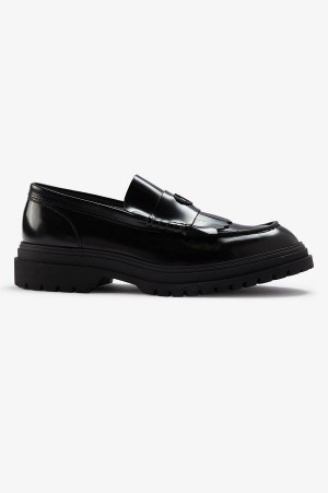 Fred Perry Loafer Black | FP70610