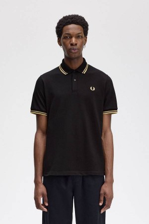 Fred Perry M12 Black/Champagne/Champagne | FP70045