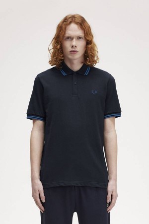 Fred Perry M12 Navy/Runaway Bay Ocean/Midnight Blue | FP69963