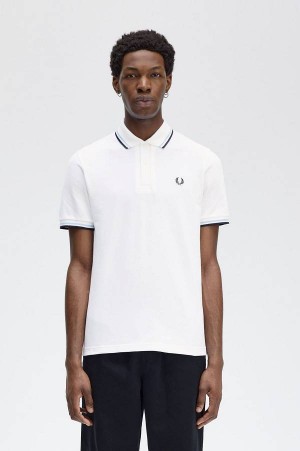Fred Perry M12 White/Ice/Navy | FP69955