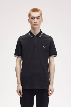 Fred Perry M3600 Anchor Grey/Limestone/Limestone | FP69999