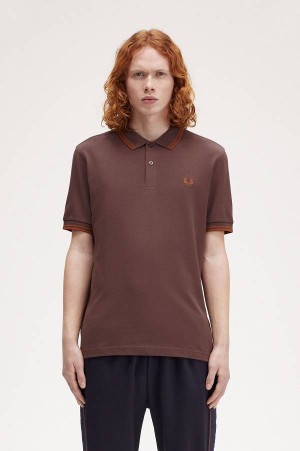Fred Perry M3600 Carrington Brick/Nut Flakee/Nut Flakee | FP69969