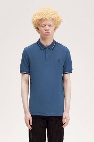 Fred Perry M3600 Midnight Blue/Ultra Violet/Navy | FP70002