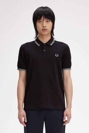 Fred Perry M3600 Navy/Silver Blue/Silver Blue | FP70017