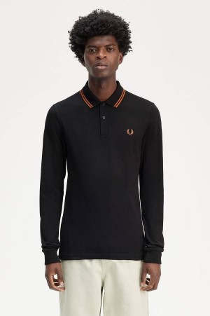 Fred Perry M3636 Black/Marmalade/Marmalade | FP69981