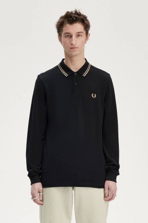 Fred Perry M3636 Black/Metallic 1964 Gold/Metallic 1964 Gold | FP70040