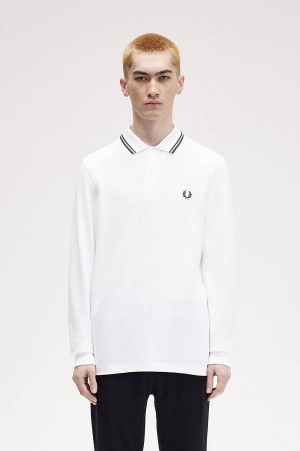 Fred Perry M3636 White/Black/Black | FP69953