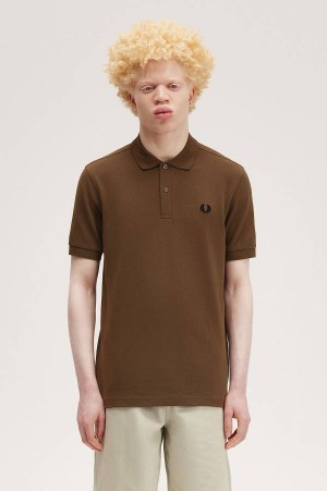 Fred Perry M6000 Burnt Tobacco/Black | FP69895