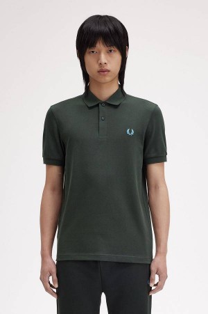 Fred Perry M6000 Night Green/Runaway Bay Ocean | FP69882