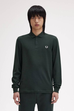 Fred Perry M6006 Nightgreen/Snow White | FP69978