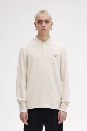 Fred Perry M6006 Porridge Marl/Anchor Grey | FP69899