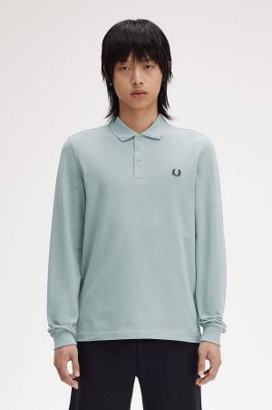 Fred Perry M6006 Silver Blue/Black | FP69967