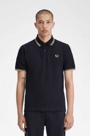 Fred Perry Makati M12 Black/Champagne/Champagne | FP69893