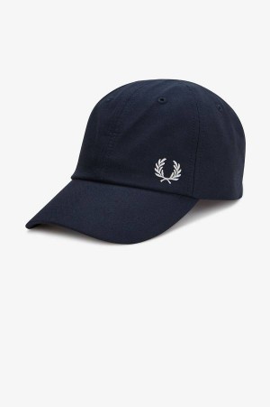 Fred Perry Oxford Cap Navy | FP70445