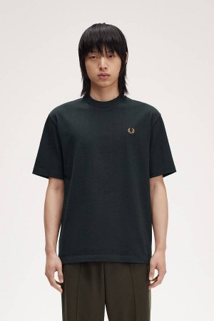 Fred Perry Relaxed T-Shirt Night Green | FP70221