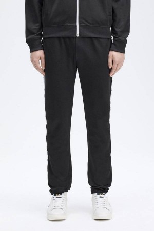 Fred Perry Taped Track Pant Black | FP70254