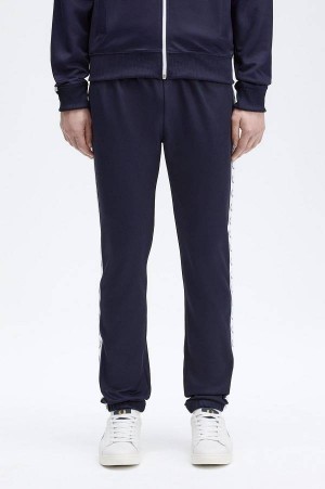 Fred Perry Taped Track Pant Carbon Blue | FP70253