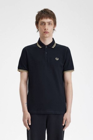 Fred Perry Tokyo M12 Black/Champagne/Champagne | FP69901